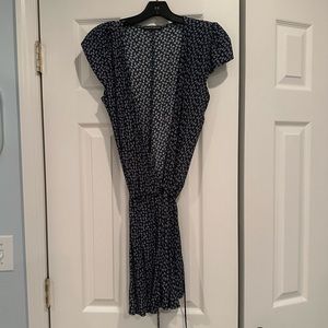 Brandy wrap mini dress